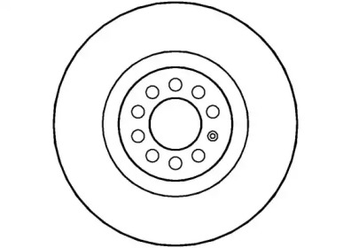 Тормозной диск NATIONAL NBD971