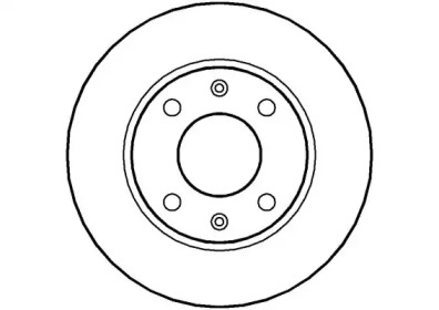 Тормозной диск NATIONAL NBD126