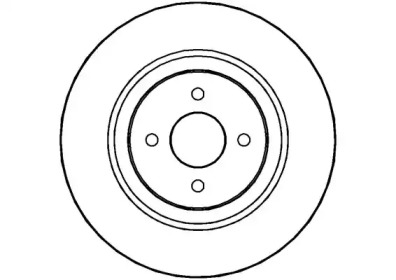 Тормозной диск NATIONAL NBD1183