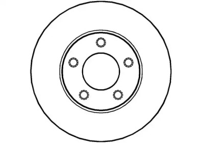 Тормозной диск NATIONAL NBD1188