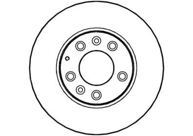 Тормозной диск NATIONAL NBD1268