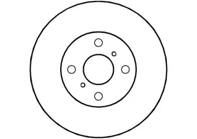 Тормозной диск NATIONAL NBD995
