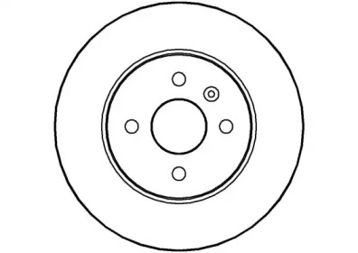 Тормозной диск NATIONAL NBD1281