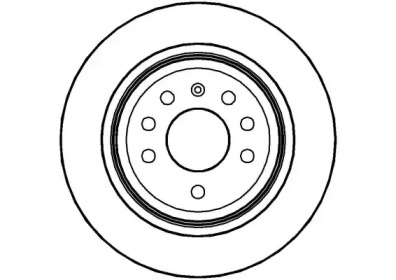 Тормозной диск NATIONAL NBD1283