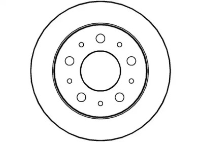 Тормозной диск NATIONAL NBD1311