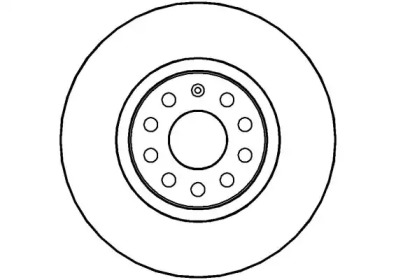 Тормозной диск NATIONAL NBD1353