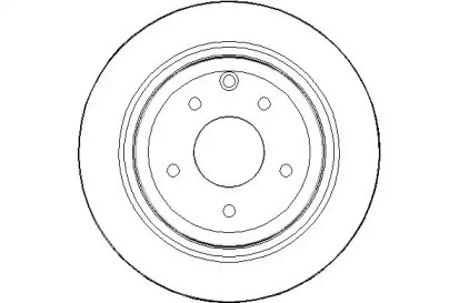 Тормозной диск NATIONAL NBD1489