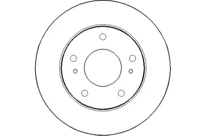 Тормозной диск NATIONAL NBD1501
