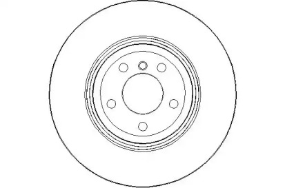 Тормозной диск NATIONAL NBD1528