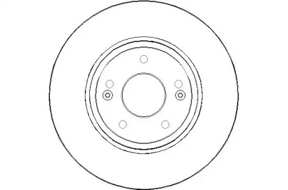 Тормозной диск NATIONAL NBD1544