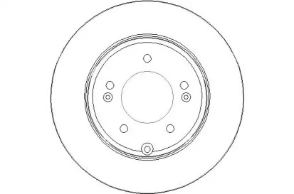 Тормозной диск NATIONAL NBD1545