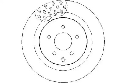 Тормозной диск NATIONAL NBD1562