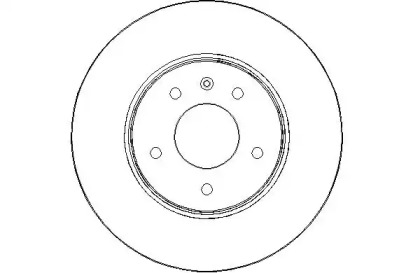 Тормозной диск NATIONAL NBD1573