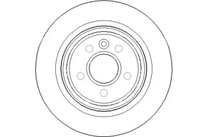 Тормозной диск NATIONAL NBD1575