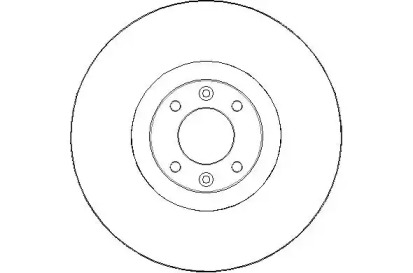 Тормозной диск NATIONAL NBD1587