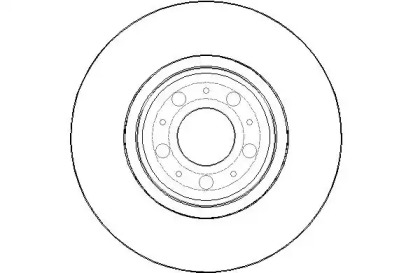Тормозной диск NATIONAL NBD1589