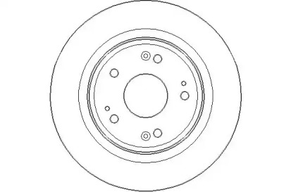 Тормозной диск NATIONAL NBD1613