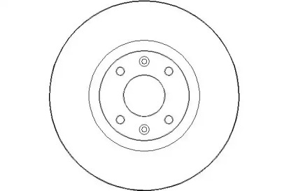 Тормозной диск NATIONAL NBD1713