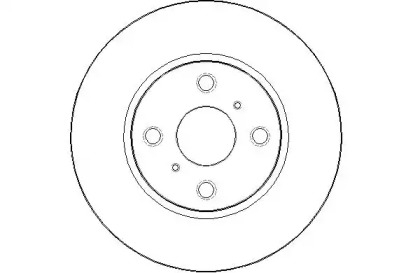 Тормозной диск NATIONAL NBD1723