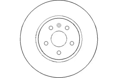 Тормозной диск NATIONAL NBD1824