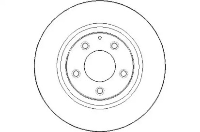 Тормозной диск NATIONAL NBD1622