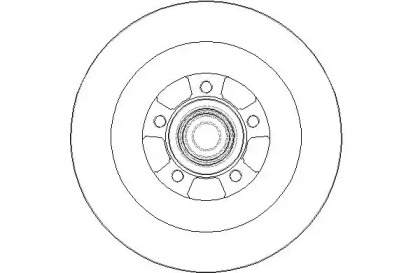 Тормозной диск NATIONAL NBD1644