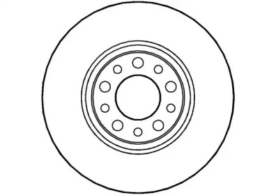 Тормозной диск NATIONAL NBD1376