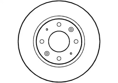 Тормозной диск NATIONAL NBD1395
