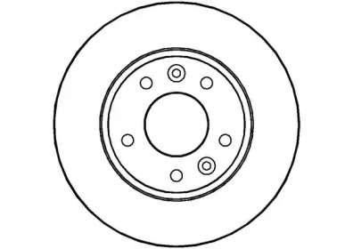 Тормозной диск NATIONAL NBD1408