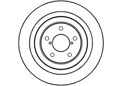 Тормозной диск NATIONAL NBD1417