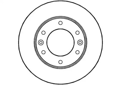Тормозной диск NATIONAL NBD1447