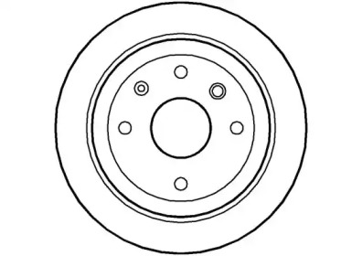 Тормозной диск NATIONAL NBD1462