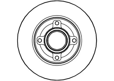 Тормозной диск NATIONAL NBD1641