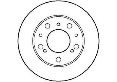 Тормозной диск NATIONAL NBD181