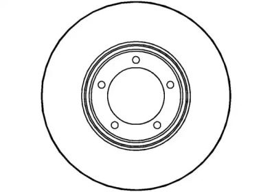 Тормозной диск NATIONAL NBD187