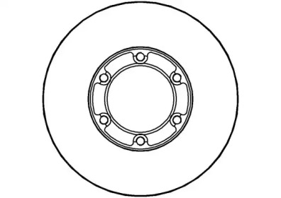 Тормозной диск NATIONAL NBD193