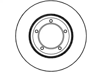 Тормозной диск NATIONAL NBD194