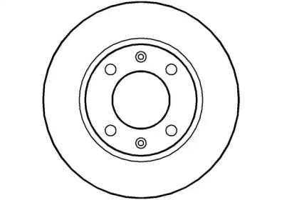 Тормозной диск NATIONAL NBD198