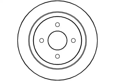 Тормозной диск NATIONAL NBD219