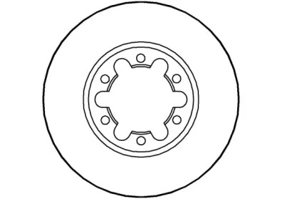 Тормозной диск NATIONAL NBD231