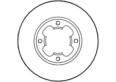 Тормозной диск NATIONAL NBD255