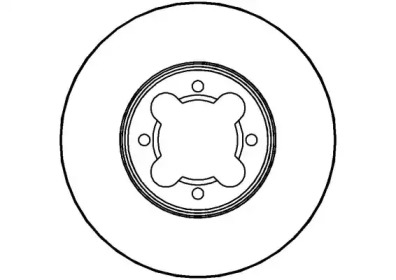 Тормозной диск NATIONAL NBD269