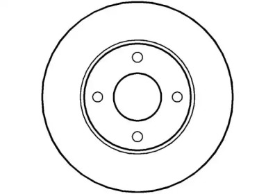 Тормозной диск NATIONAL NBD313