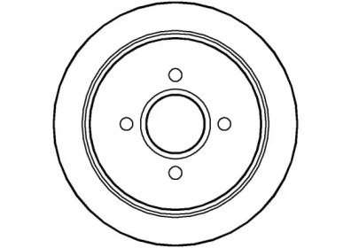 Тормозной диск NATIONAL NBD319