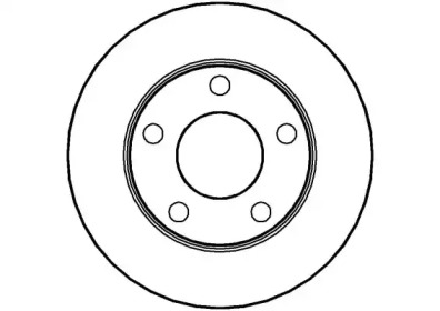 Тормозной диск NATIONAL NBD329