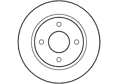 Тормозной диск NATIONAL NBD339
