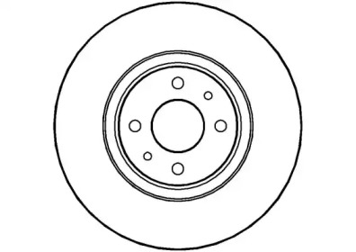 Тормозной диск NATIONAL NBD348