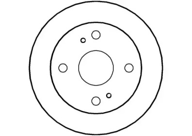 Тормозной диск NATIONAL NBD425