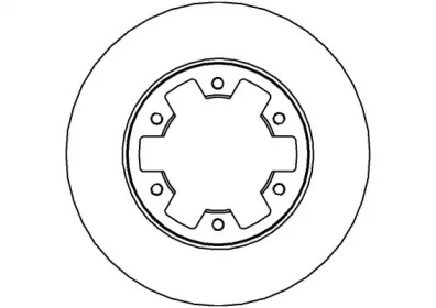 Тормозной диск NATIONAL NBD465