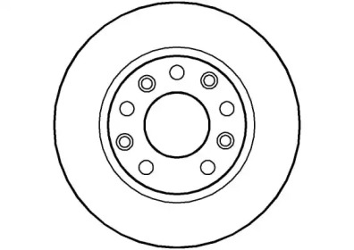 Тормозной диск NATIONAL NBD483